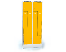 Cloakroom locker Z-shaped doors ALSIN 1920 x 800 x 500